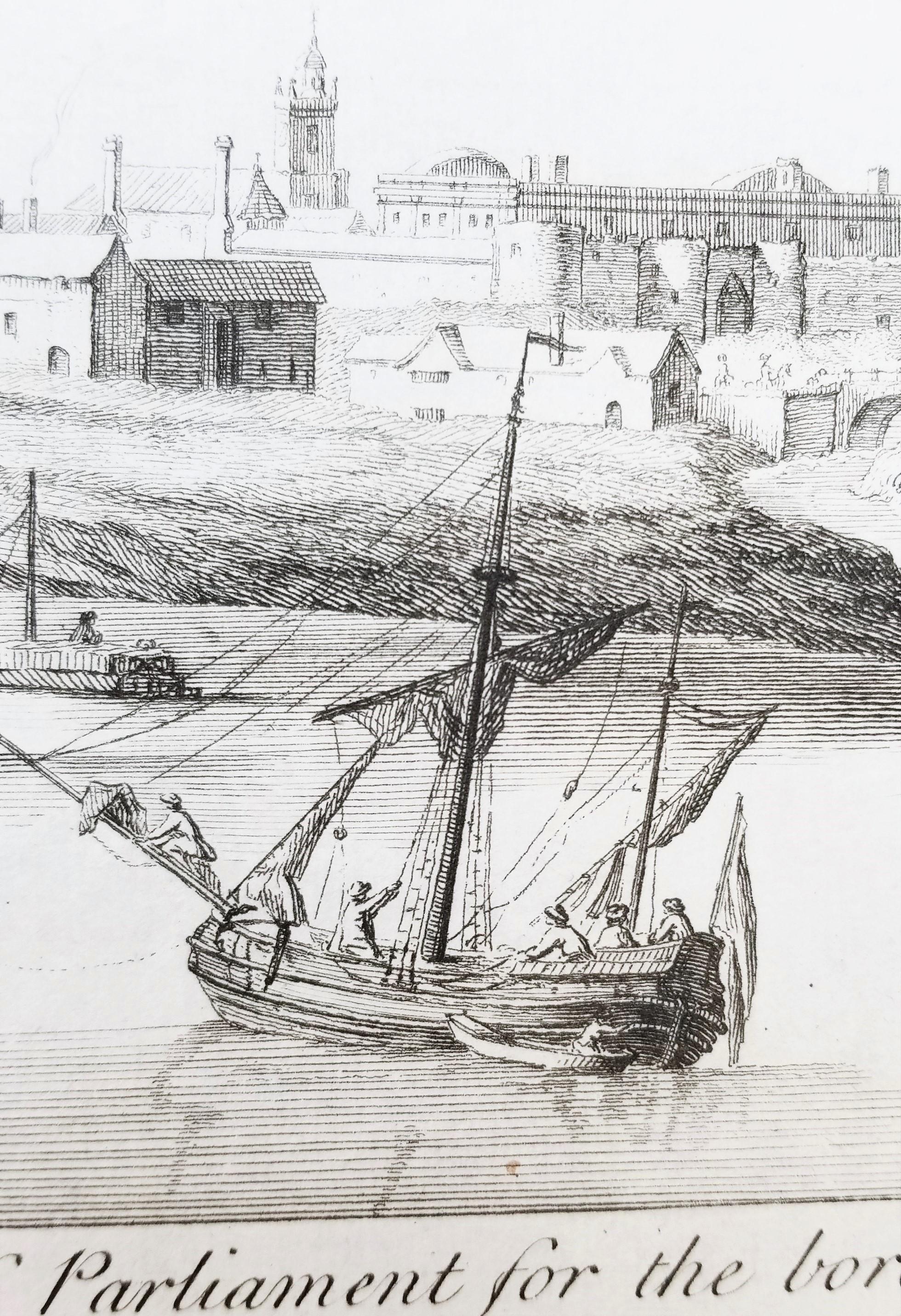 York, from near the Confluence of the Rivers Ouse and Foss /// Francis Drake Art For Sale 11