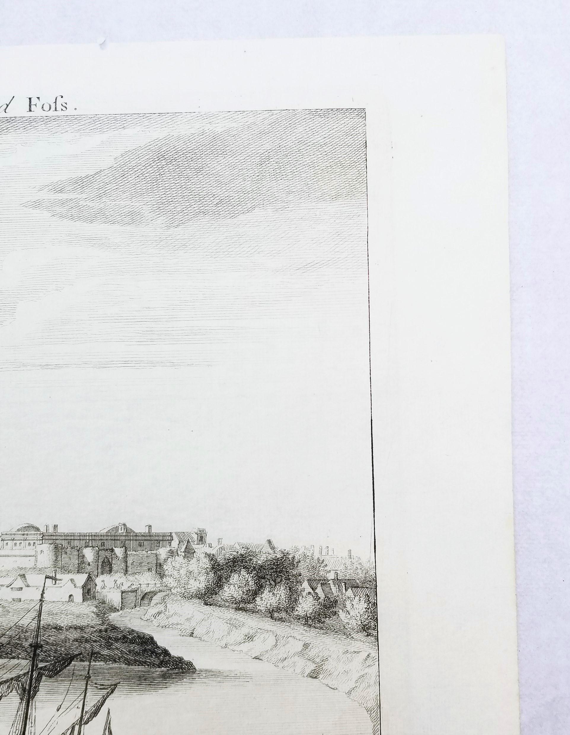 York, from near the Confluence of the Rivers Ouse and Foss /// Francis Drake Art For Sale 5