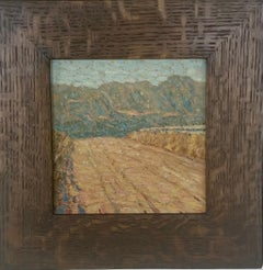 Dirt Road, Santa Ynez Mountains, Santa Barbara Landscape Plein Air Impressionist