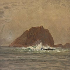 Labrador - Seascape - oil on canvas circa 1885 Canada - FRANCIS DRAPER JR