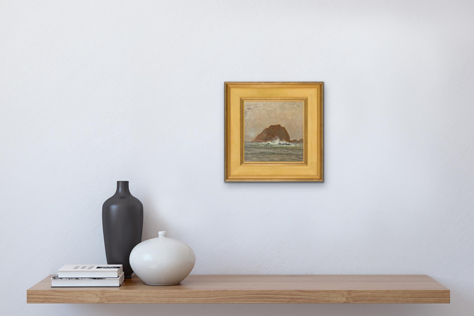 Labrador - Meereslandschaft - Öl auf Leinwand um 1885 Kanada im Angebot 2
