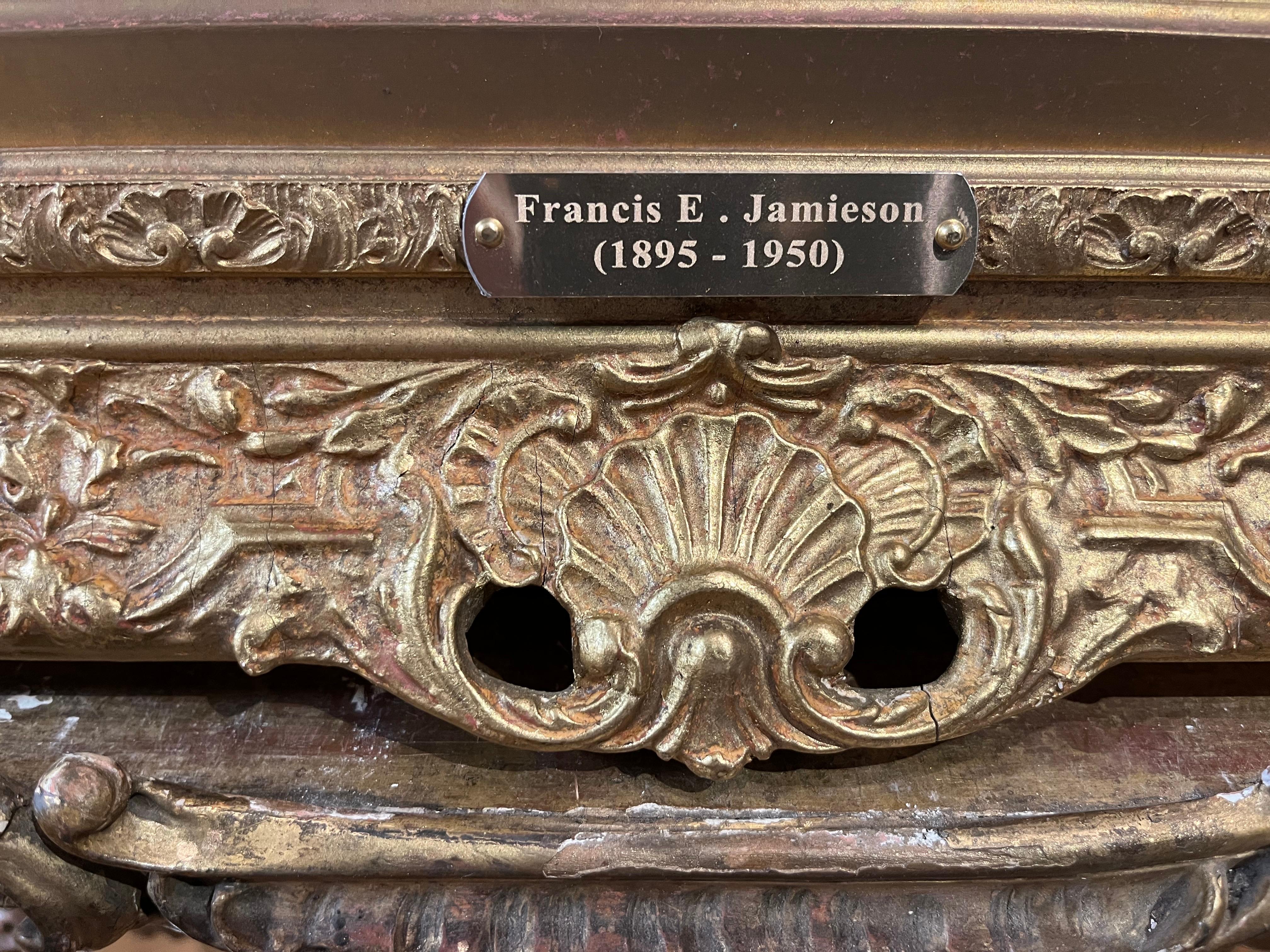 GROSSES FEINES ÖLGEMÄLDE DES 19. JAHRHUNDERTS VON Francis E. Jamieson ALTES SCHOTTISCHES ÖLGEMÄLDE im Angebot 9