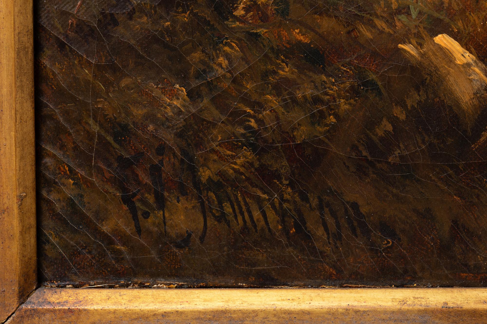 Francis E. Jamieson (1895 - 1950) Olio su tela raffigurante un paesaggio scozzese In condizioni buone in vendita a Lisboa, PT