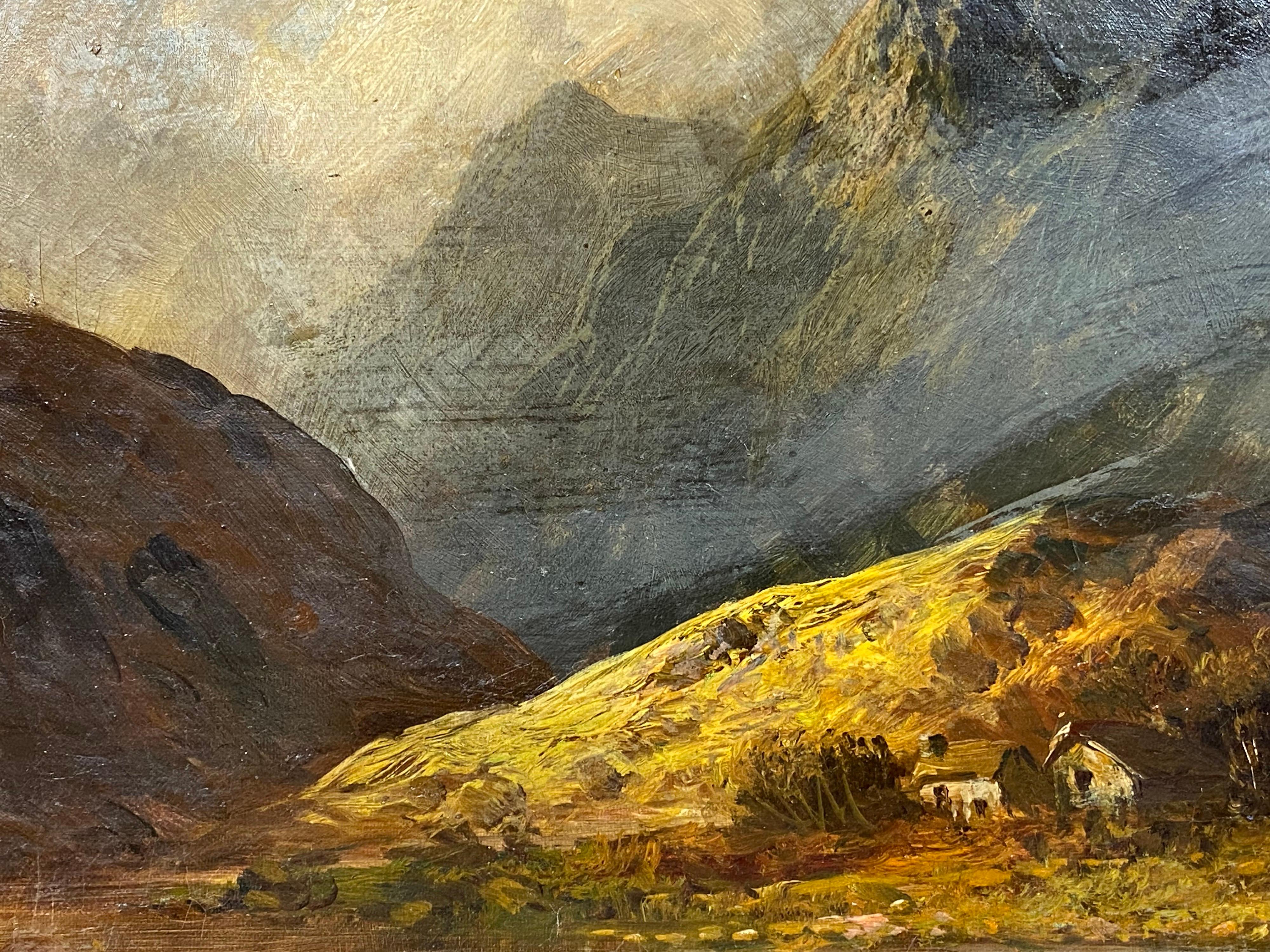 paintings of scottish highlands