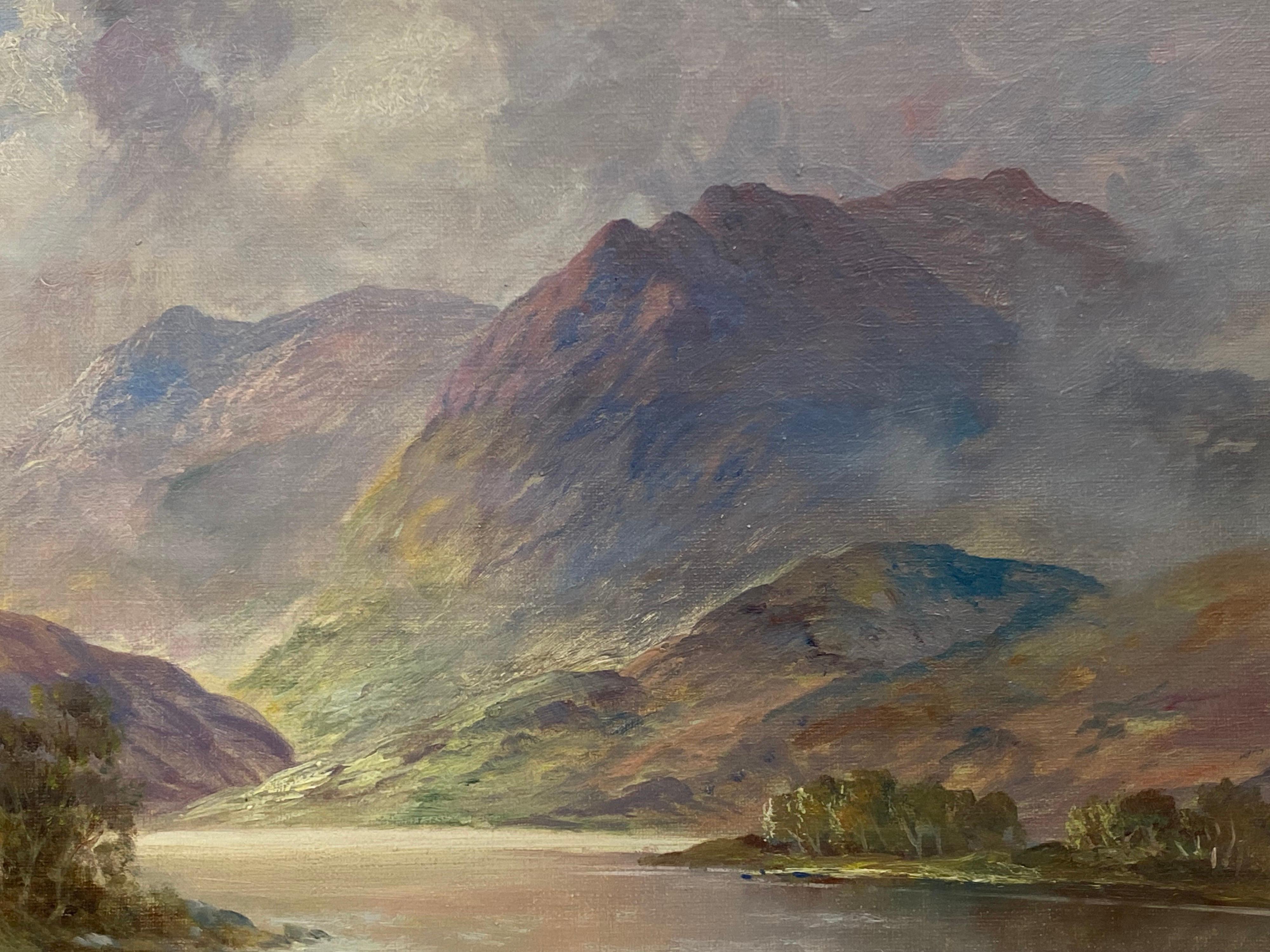 scottish highlands painting