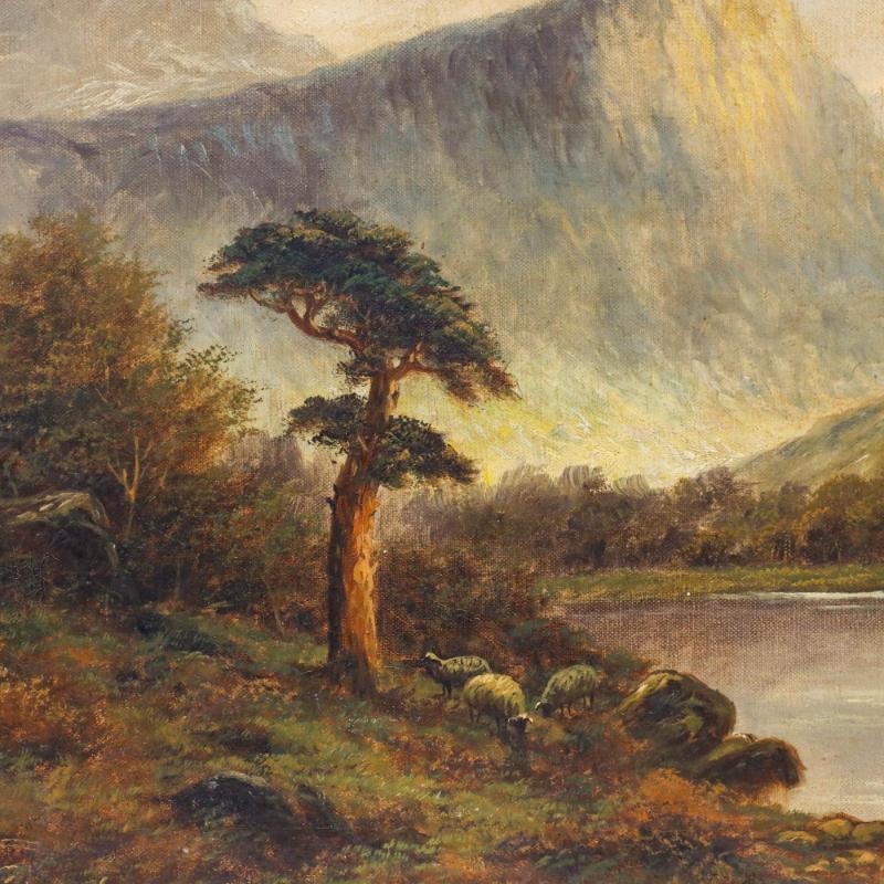 Francis E. Jamieson (1895-1950) - Anfang des 20. Jahrhunderts Öl, schottisches Hochland im Angebot 2