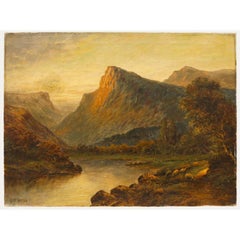 Francis E. Jamieson (1895-1950) - Early 20th Century Oil, View From the Valley