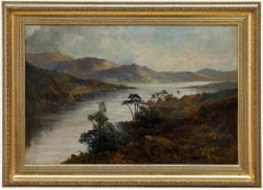 Francis E. Jamieson (1895-1950) - Framed Oil, Clouds Over Loch Katrine