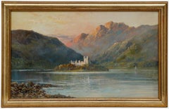 Francis E. Jamieson (1895-1950) - Framed Oil, Loch Awe & Kilcharn Castle