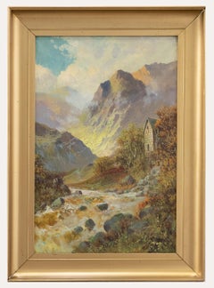 Francis E. Jamieson (1895-1950) - Framed Oil, Peaks at Betws-Y-Coed