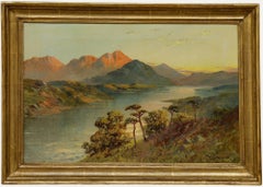 Francis E. Jamieson (1895-1950) - Framed Oil, Sunset on Loch Lomond