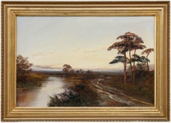 Francis E. Jamieson (1895-1950) - Framed Oil, The Village Track