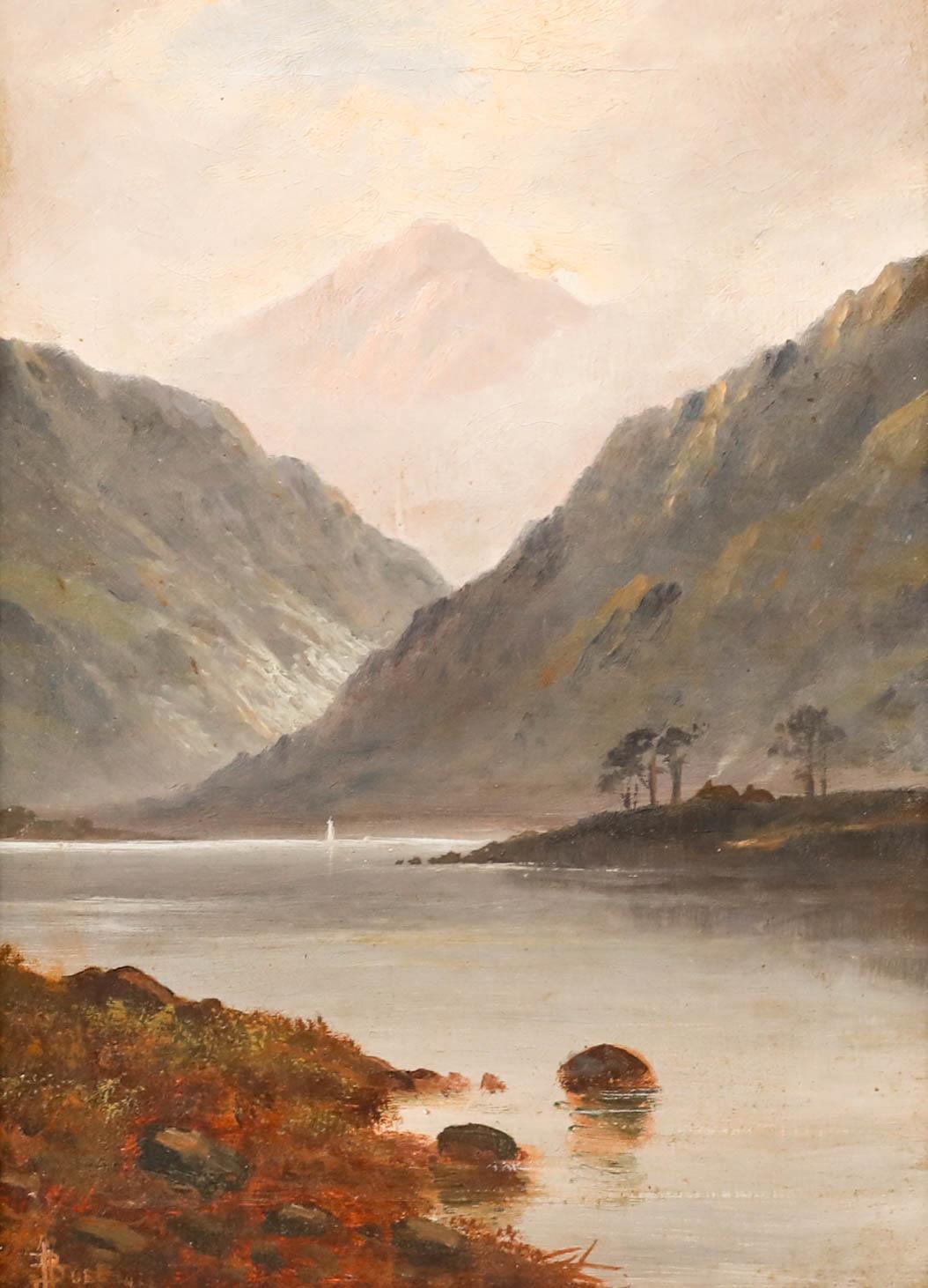 Francis E. Jamieson (1895-1950) - Oil, Morning Sky at Ben Lomond For Sale 1