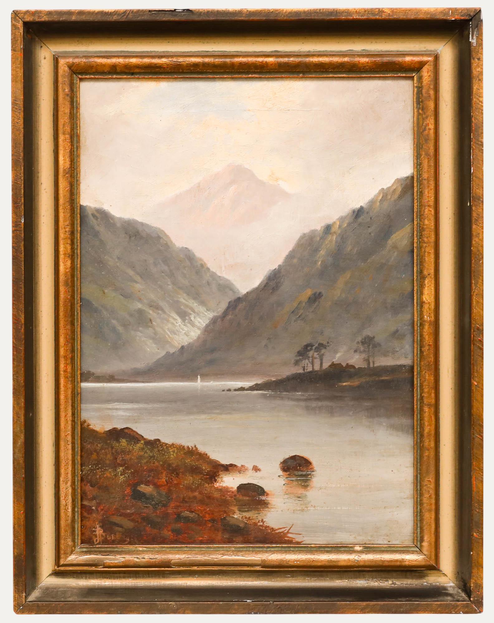 Francis E. Jamieson (1895-1950) - Oil, Morning Sky at Ben Lomond