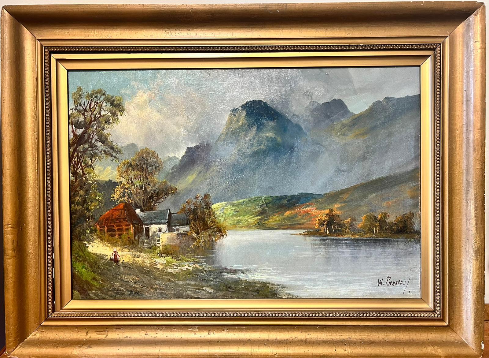 Crofter Cottahes
by F. E. Jamieson (British 1895-1950)
signed, lower corner with pseudonym 