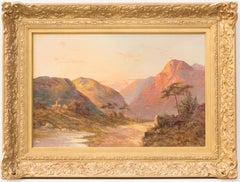 The Old Road, Glencoe, Original Oil On Canvas Painting