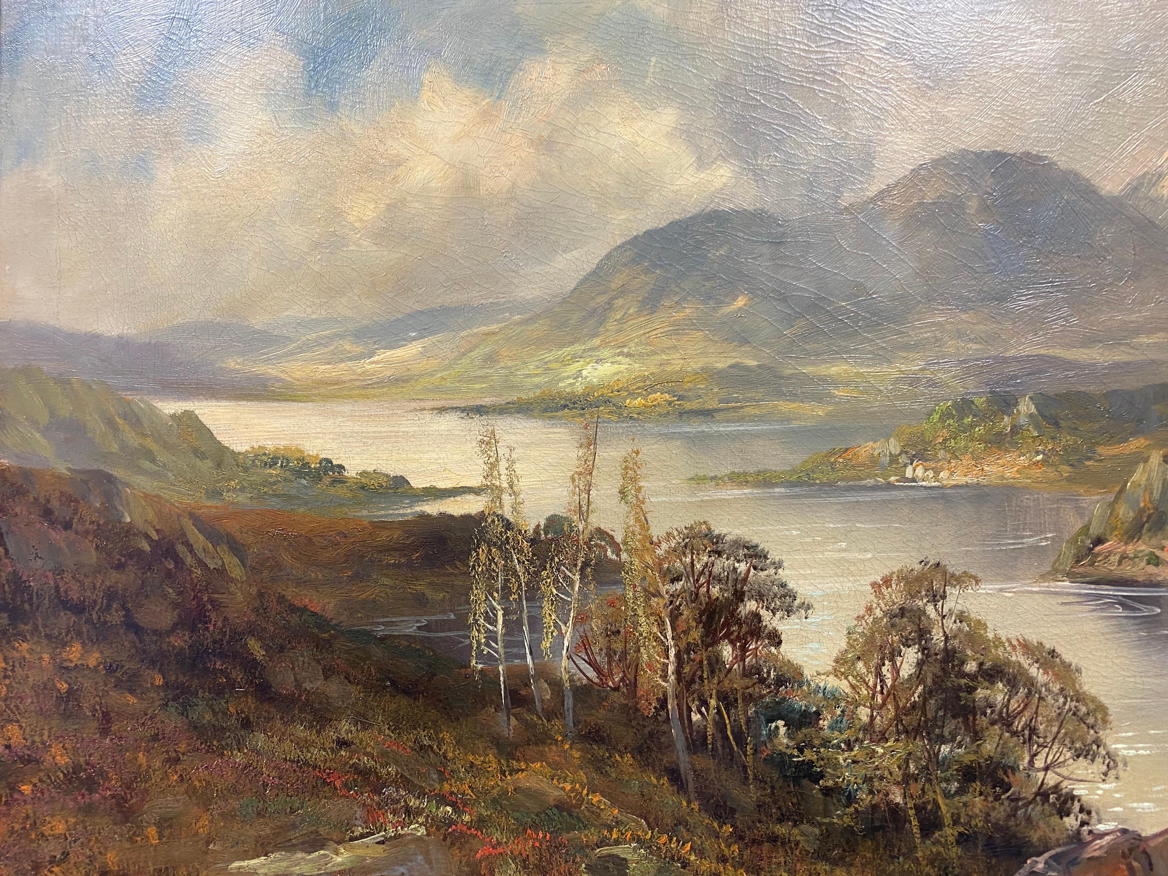 scottish highlands oil paintings