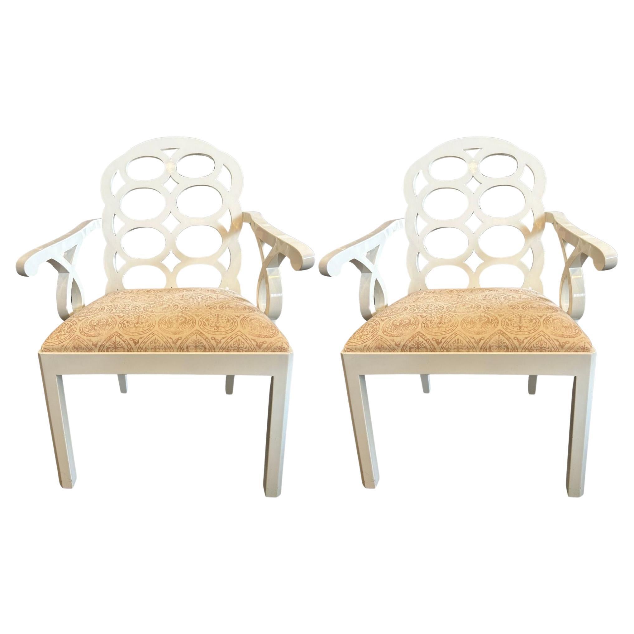 Francis Elkins Style Chairs by Michelle Nussbaumer  For Sale