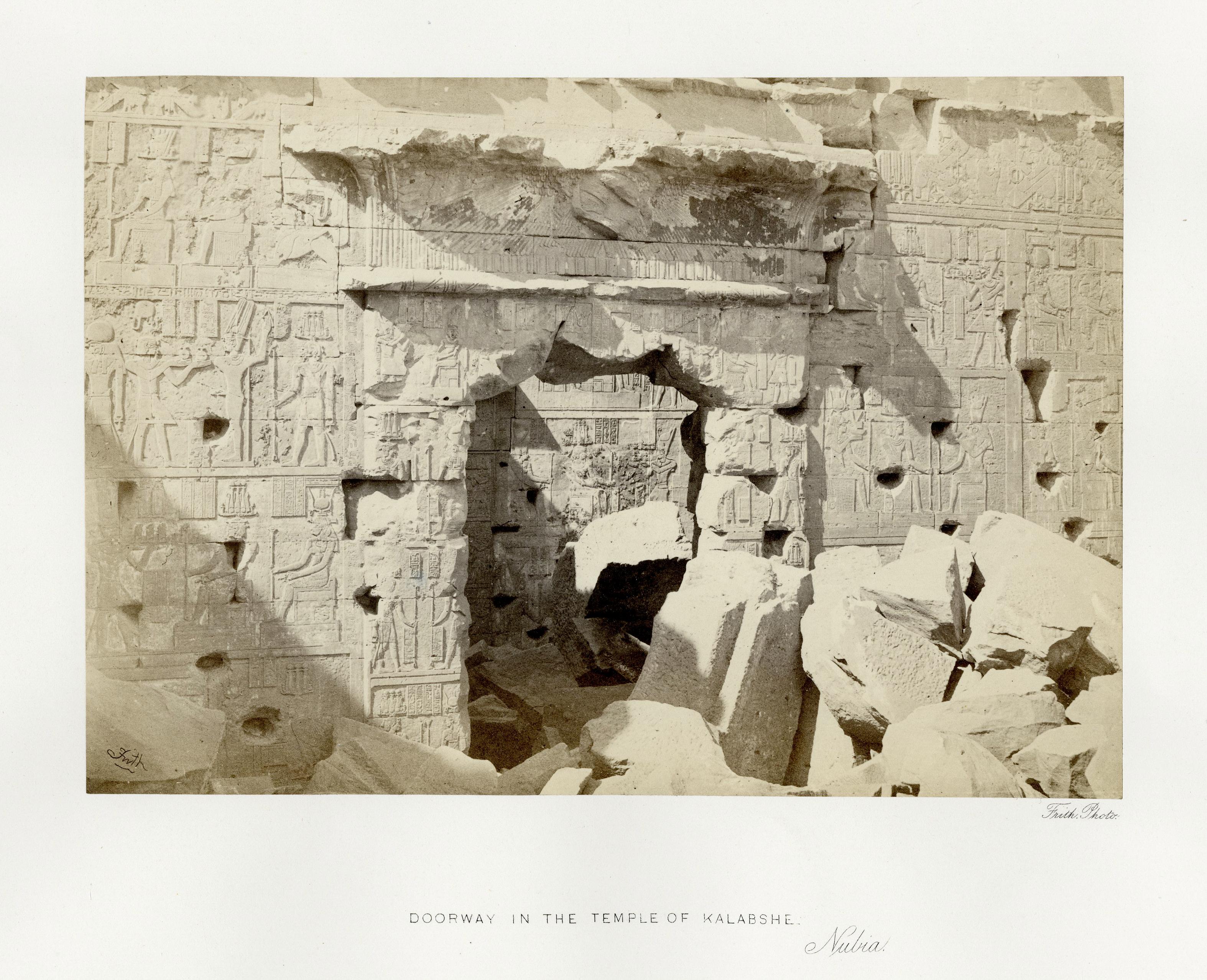 Puerta del Templo de Kalabshe, Nubia