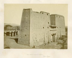 The Great Pylon at Edfou, Upper Egypt