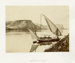 Antique Travelers Boat at Ibrim