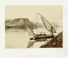 Barco de viajeros en Ibrim