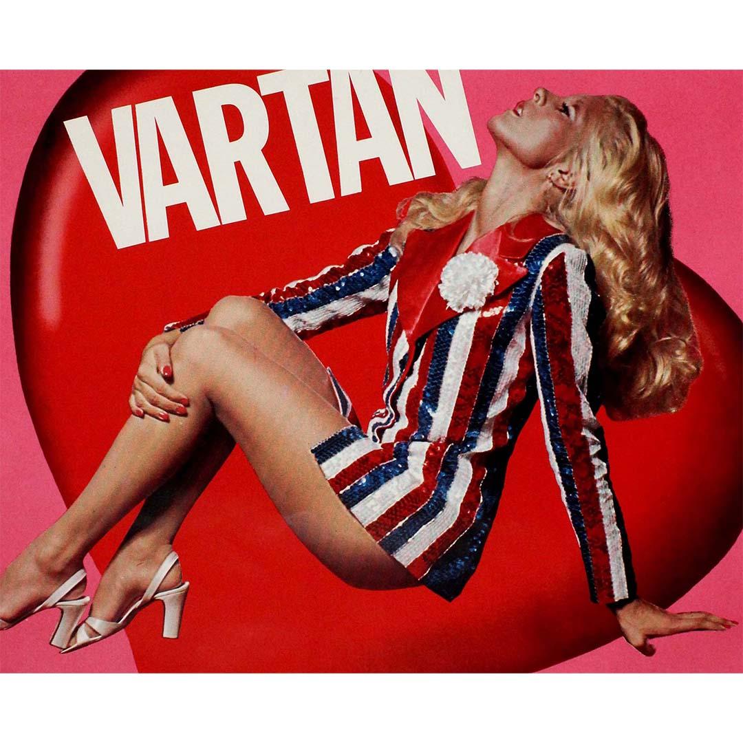 1975 original poster featuring Sylvie Vartan, by Francis Goldstein for RCA For Sale 2