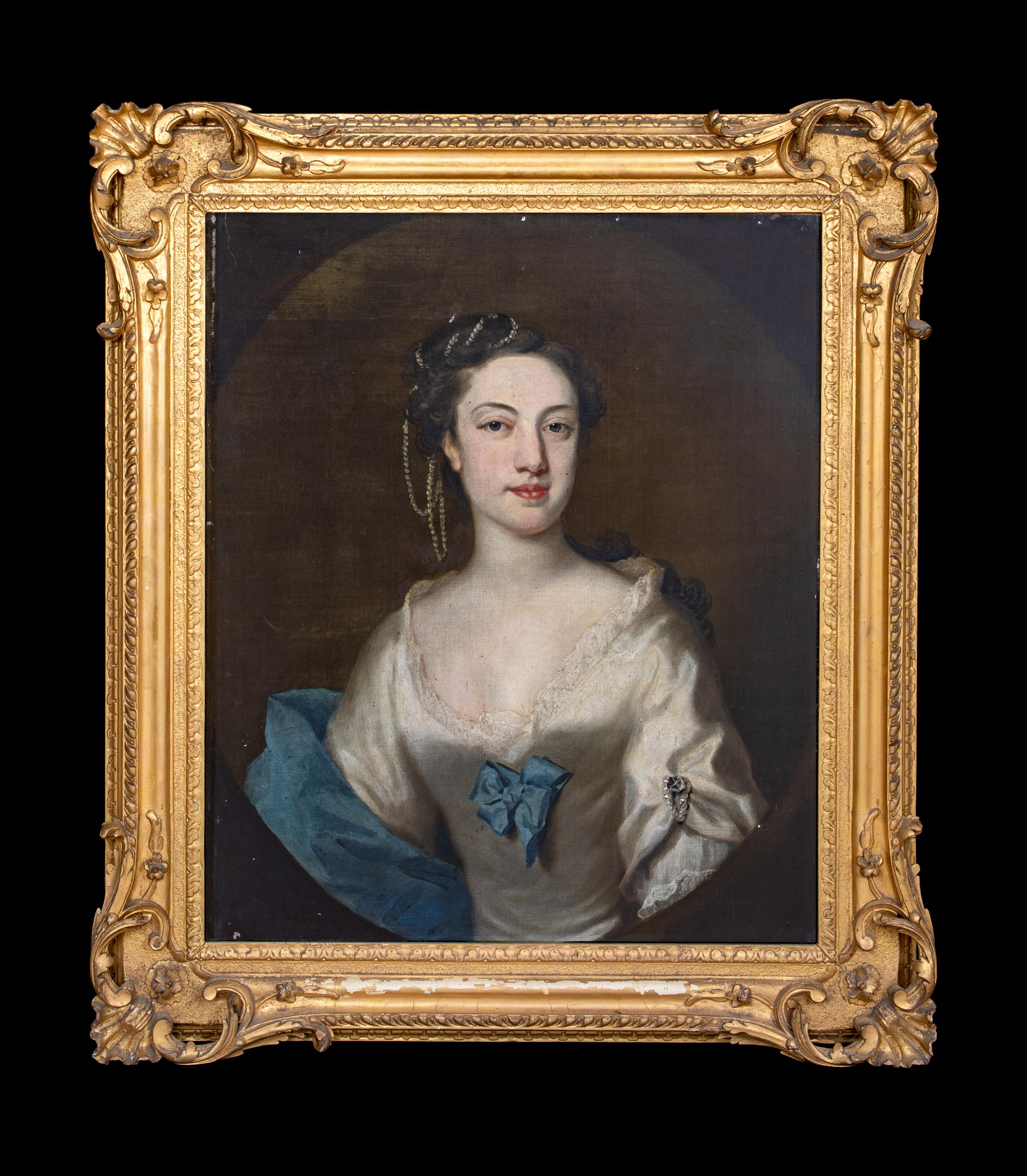Ritratto di Lady Grace Jackson, 18° secolo - Painting di Francis Hayman
