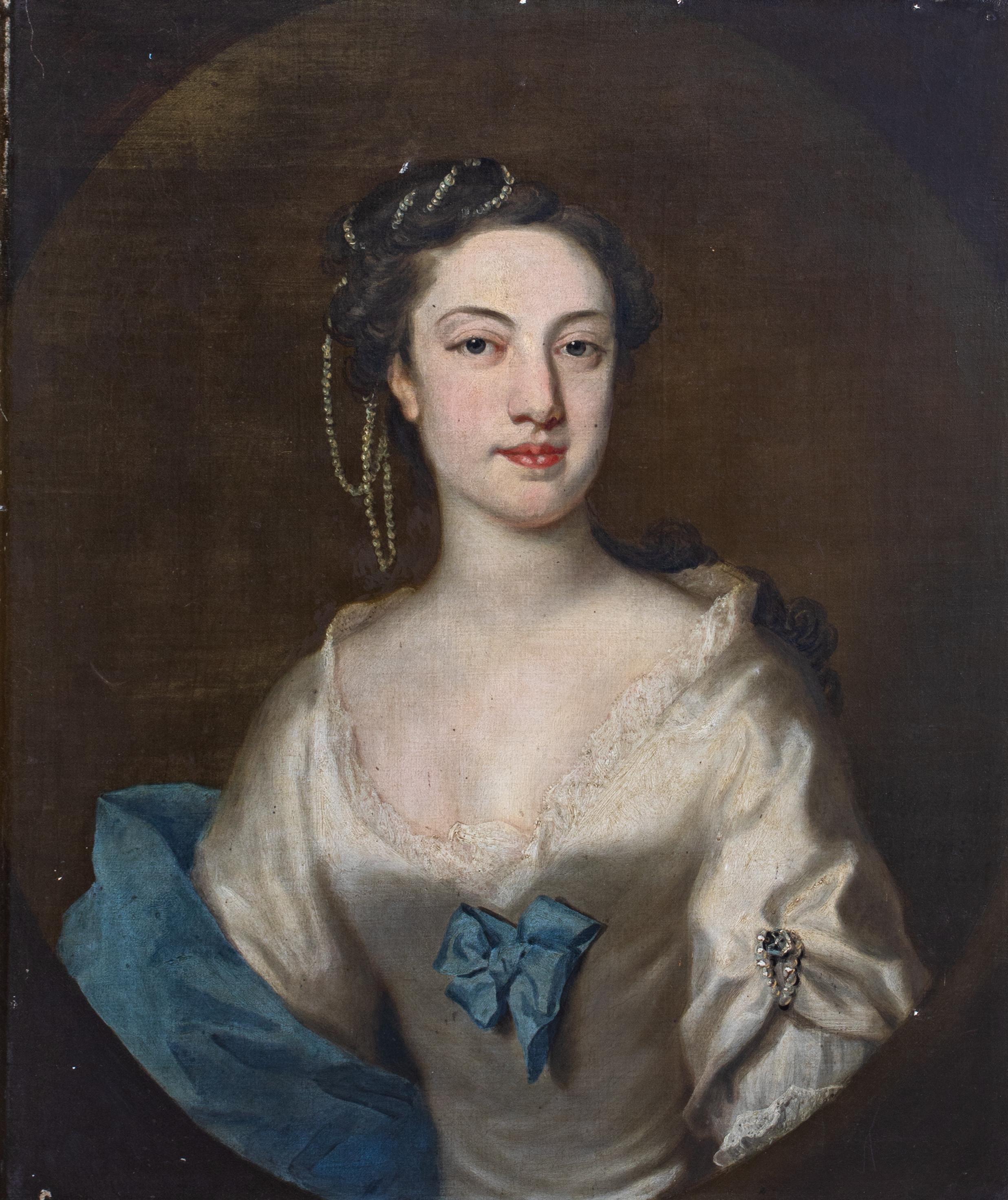 Ritratto di Lady Grace Jackson, 18° secolo

Studio di Francis Hayman (1708-1776)

Grande ritratto dell'inizio del XVIII secolo di Lady Grace Jackson, poi Lady Duckett, olio su tela. Ritratto a mezza lunghezza di Lady Jackson con abito di seta