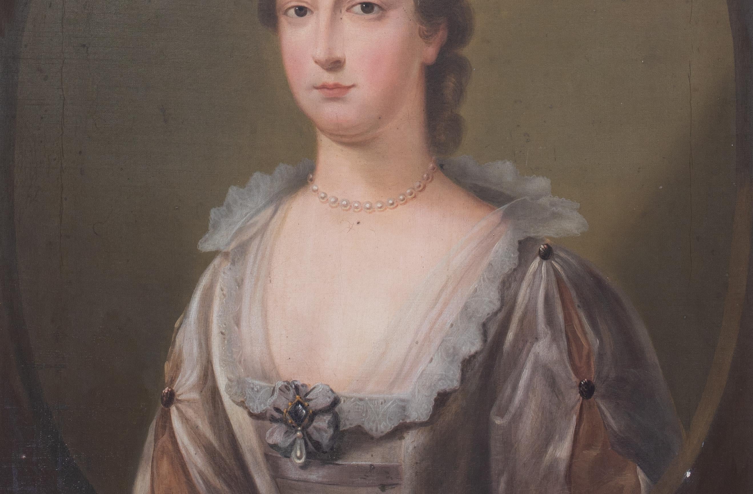 Portrait Of Lady Grace Jackson, 18th Century   For Sale 3