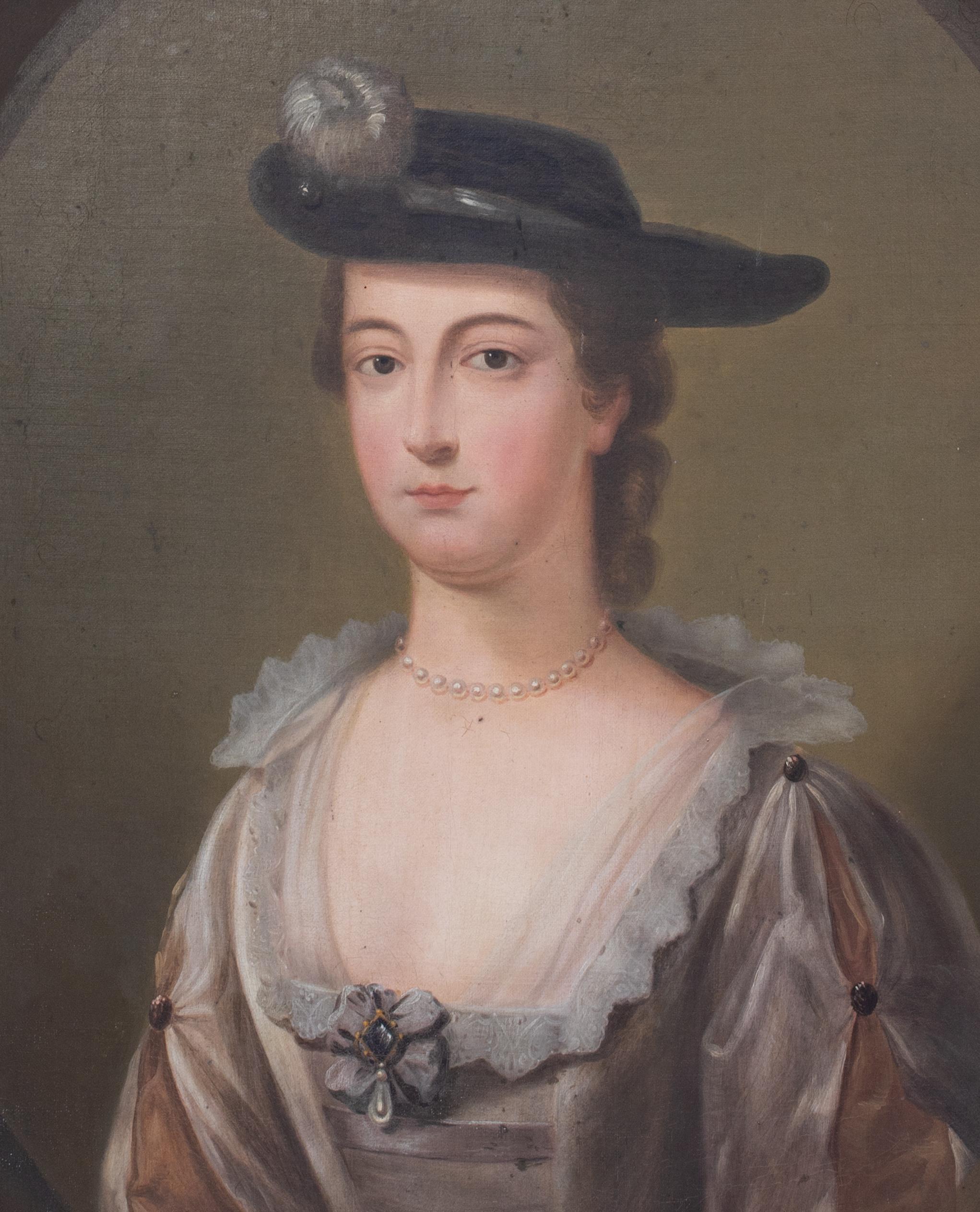 Portrait Of Lady Grace Jackson, 18th Century   For Sale 4