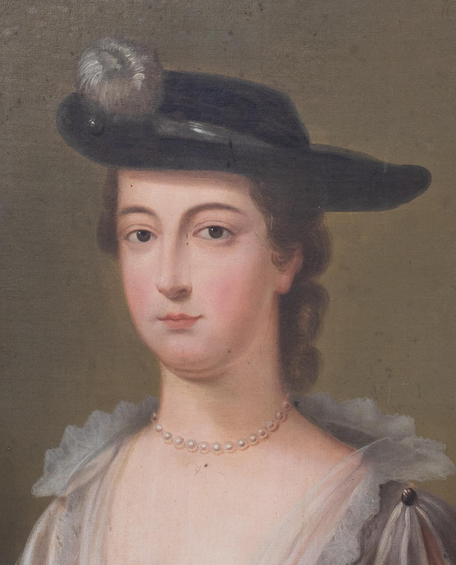 Portrait Of Lady Grace Jackson, 18th Century   For Sale 5