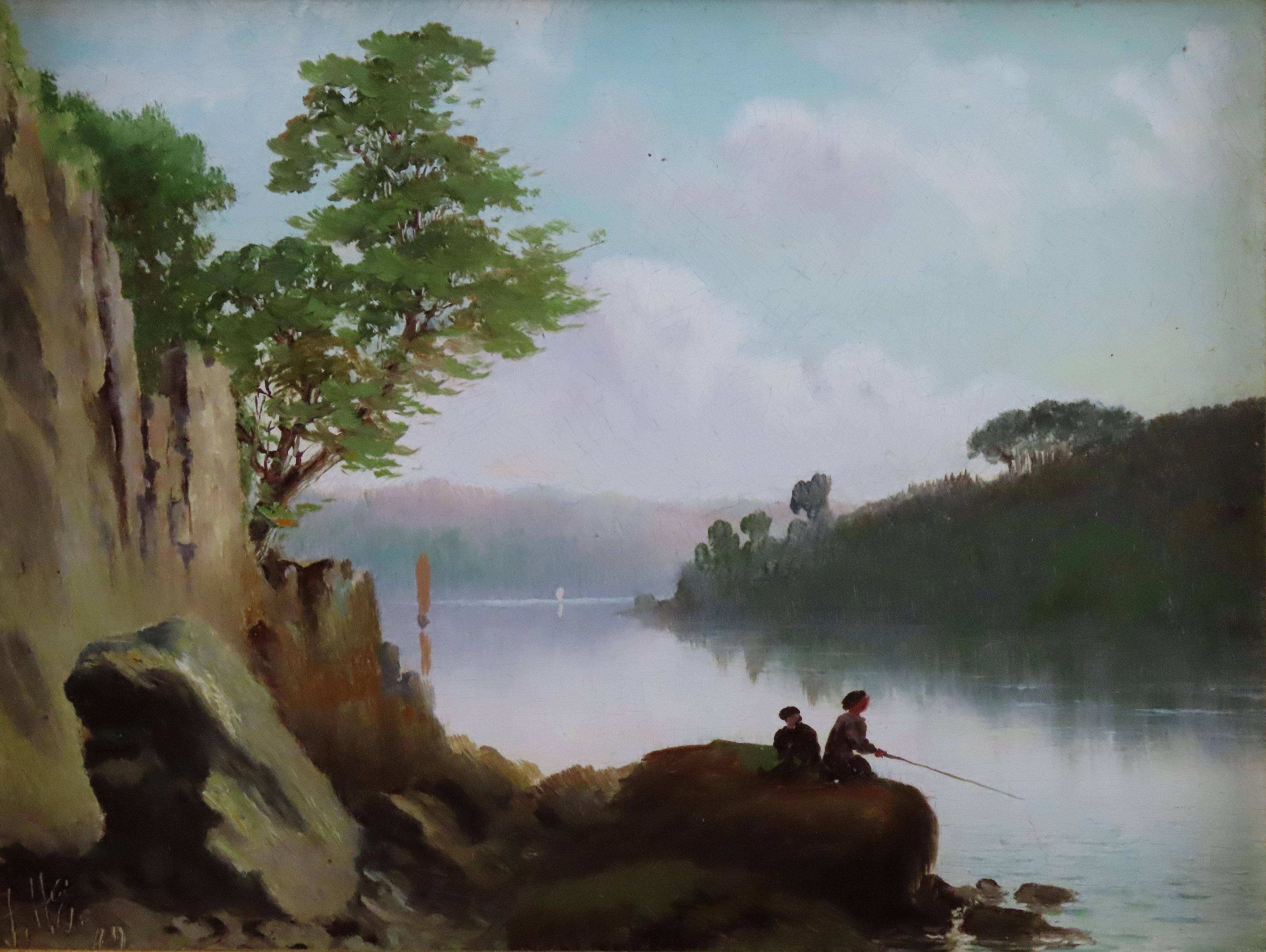 Original Oil on Board, Francis Hurst Eastwood. 
