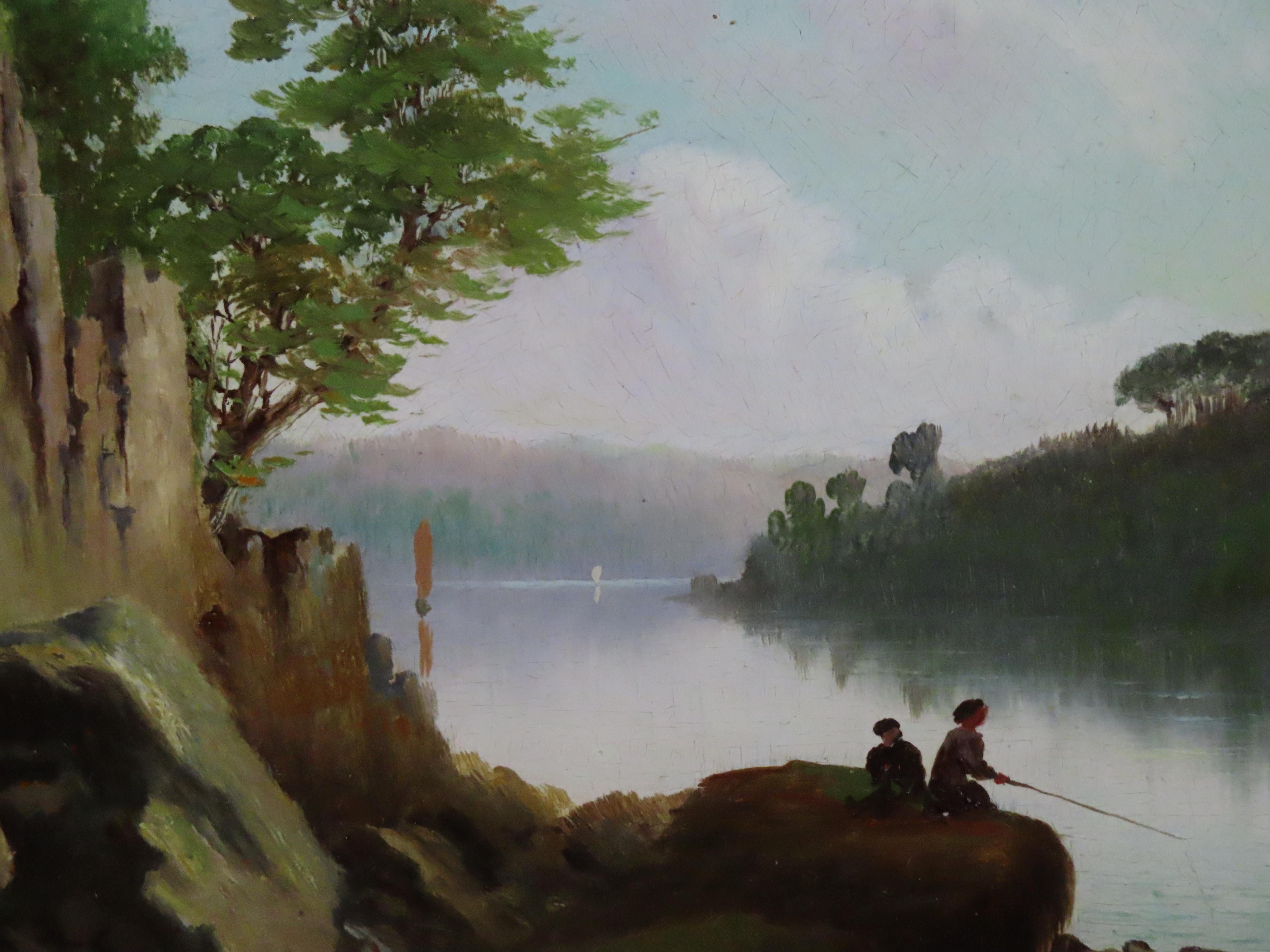 Original Oil on Board, Francis Hurst Eastwood. 