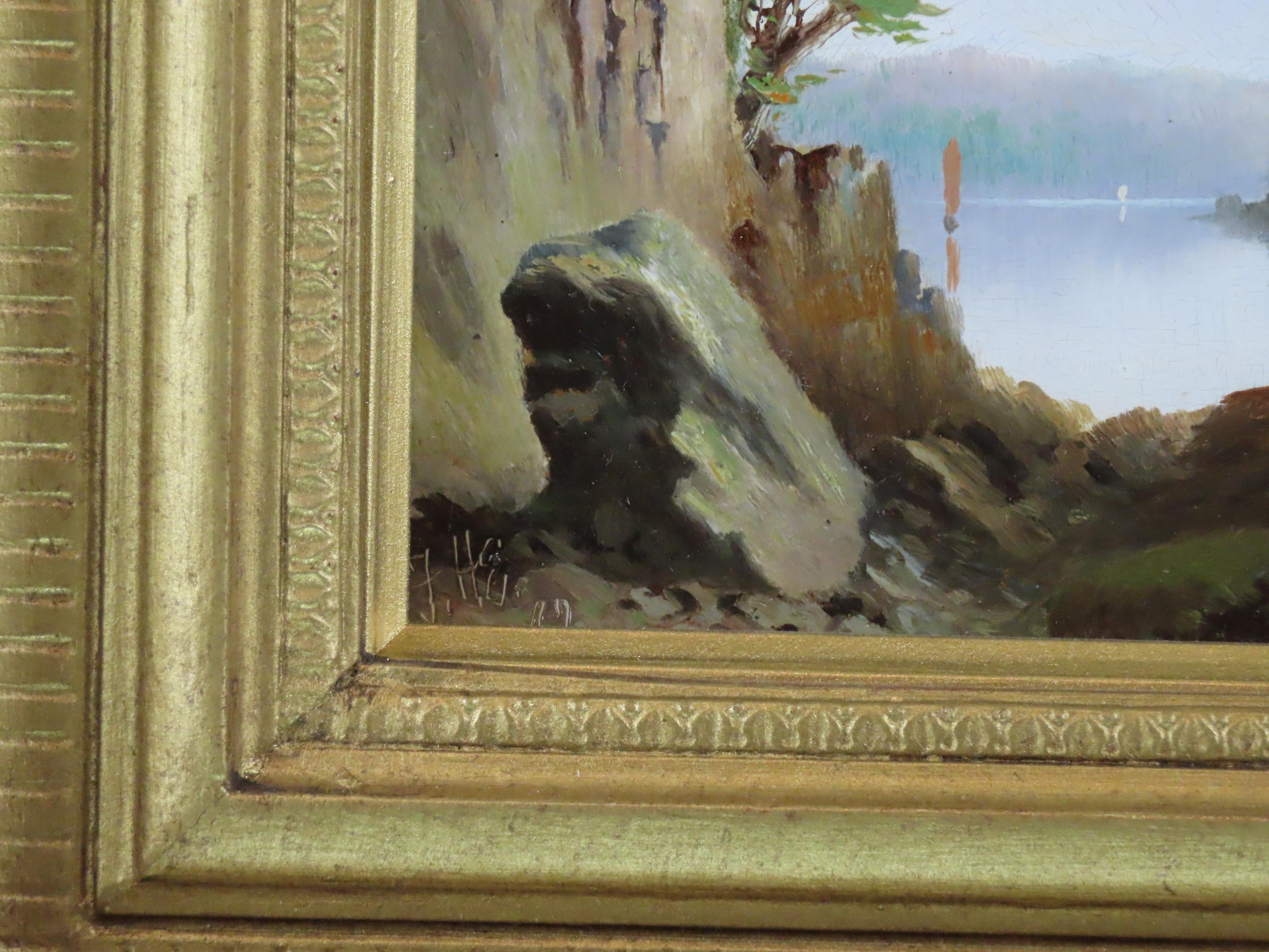 Original Oil on Board, Francis Hurst Eastwood. 