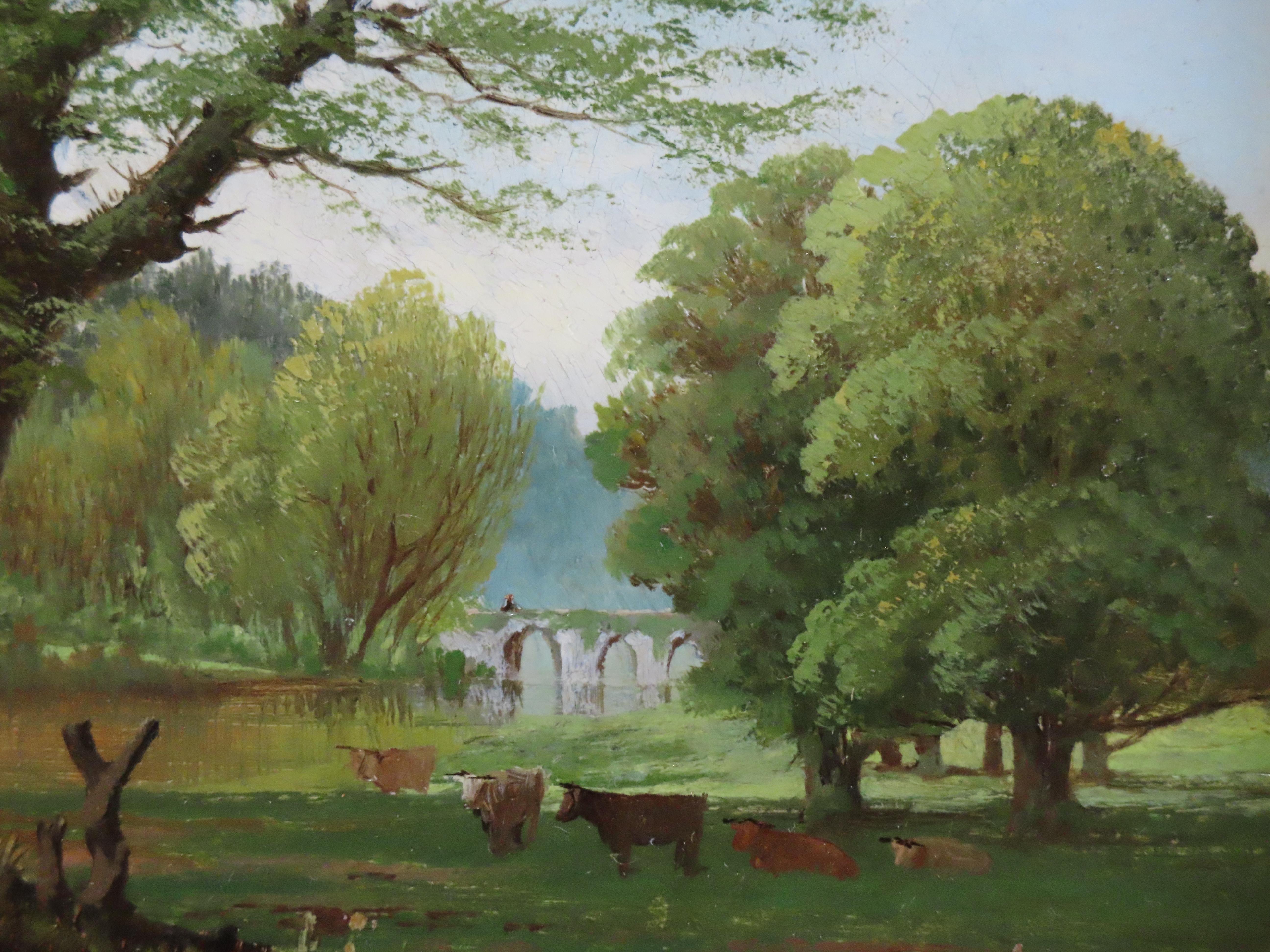 Original Oil on Board, Francis Hurst Eastwood. 