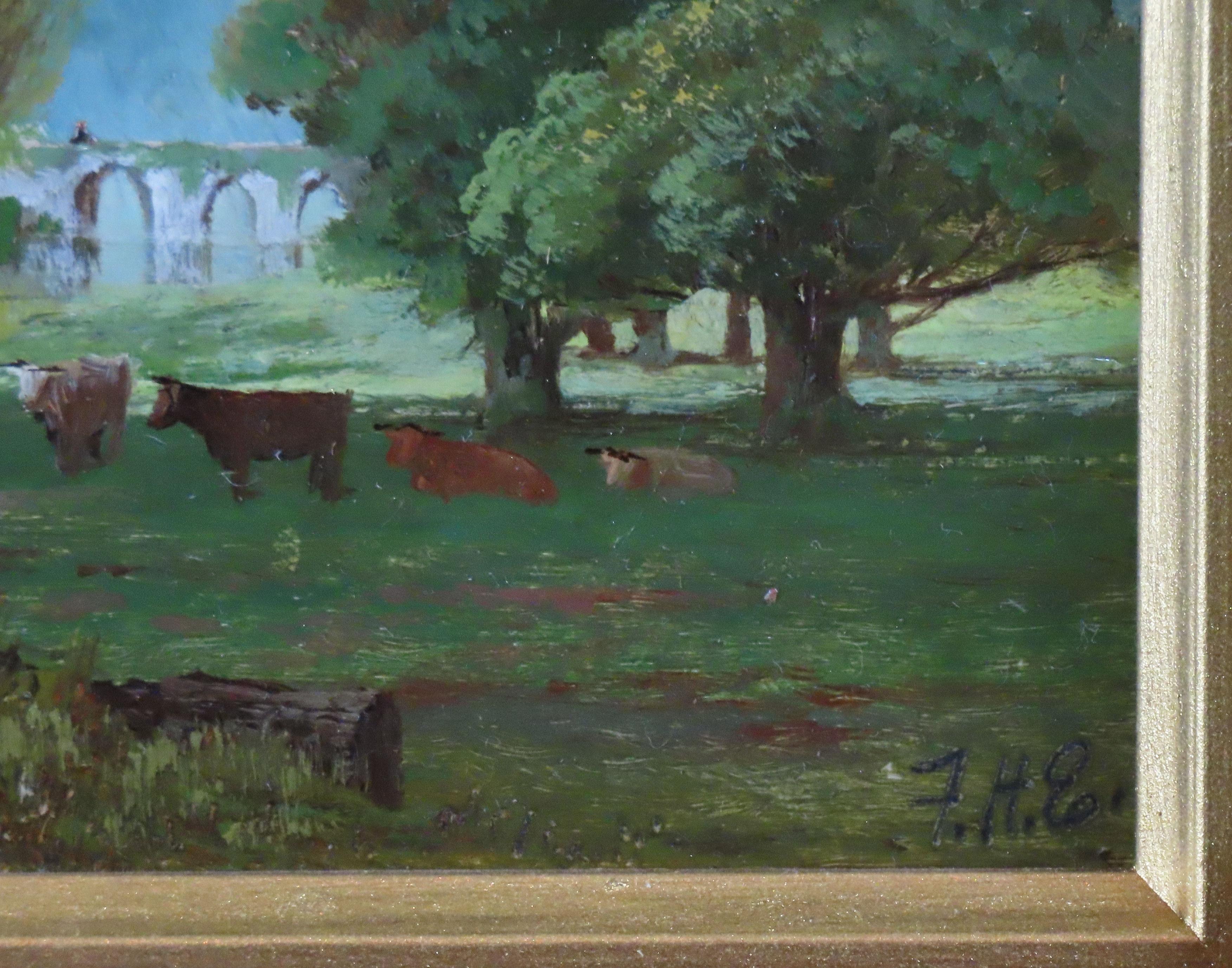 Original Oil on Board, Francis Hurst Eastwood. 