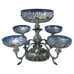 Francis I by Reed and Barton Sterling Silver Glass Epergne