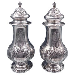 Francis I by Reed and Barton Sterling Silver Salt and Pepper Set of 2 Piece Rare