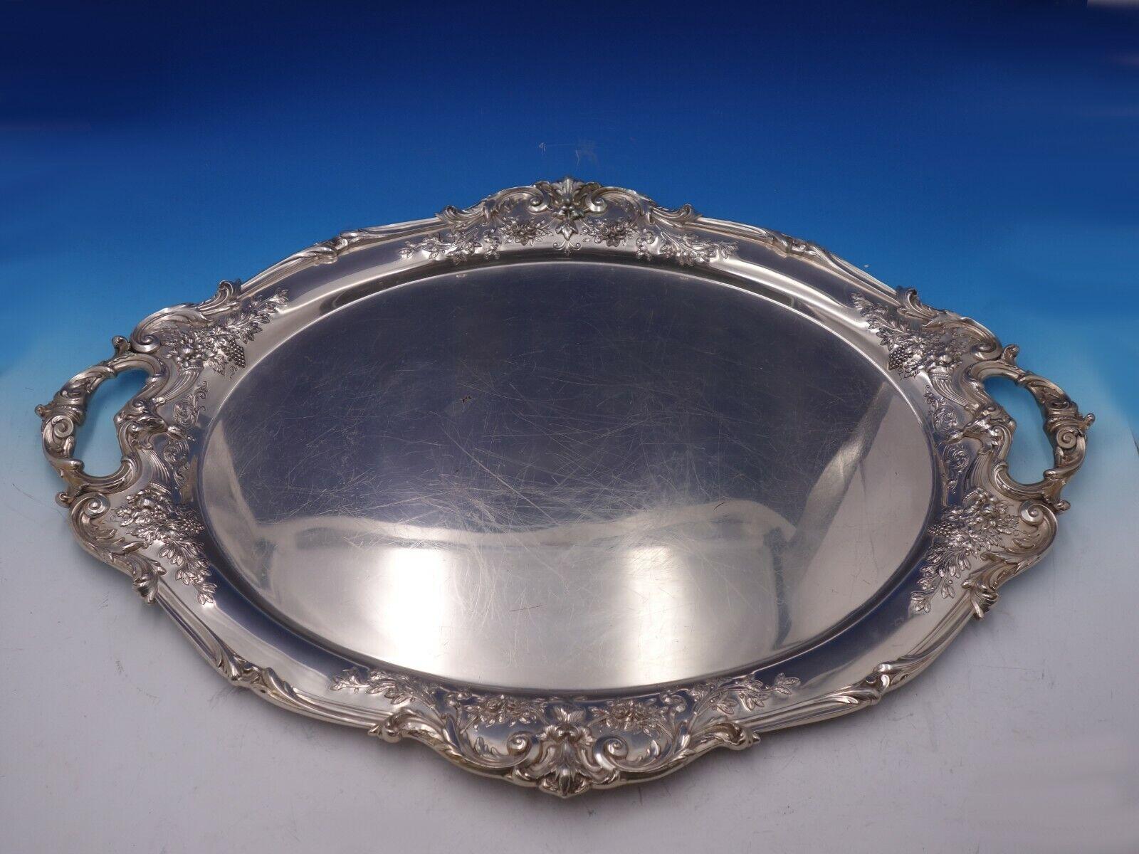 Francis I by Reed and Barton Sterling Silver Tea Set 7-Piece (#5251) Fabulous! In Excellent Condition In Big Bend, WI