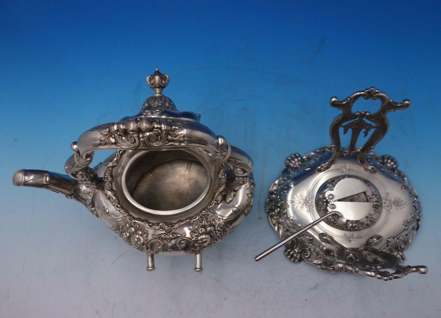 Francis I by Reed and Barton Sterling Silver Tea Set 7-Piece (#5251) Fabulous! 2