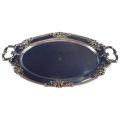 Francis I by Reed and Barton Sterling Silver Tea Tray Oval #D570A