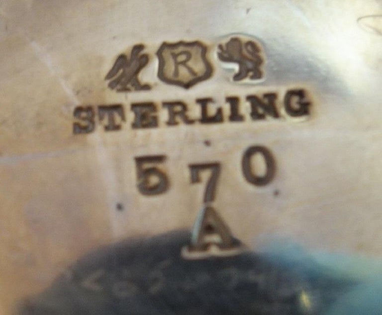 Francis I by Reed and Barton Eagle R Lion Mark Sterling 4Piece Tea Set at 1stDibs