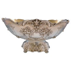 Francis I by Reed & Barton Sterling Silver Centrepiece / Fruit Bowl Gold Washed