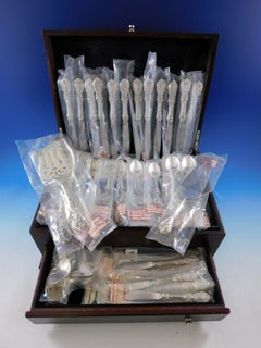 Francis I by Reed & Barton Sterling Silver Flatware Set for 12 82 Pcs New Unused