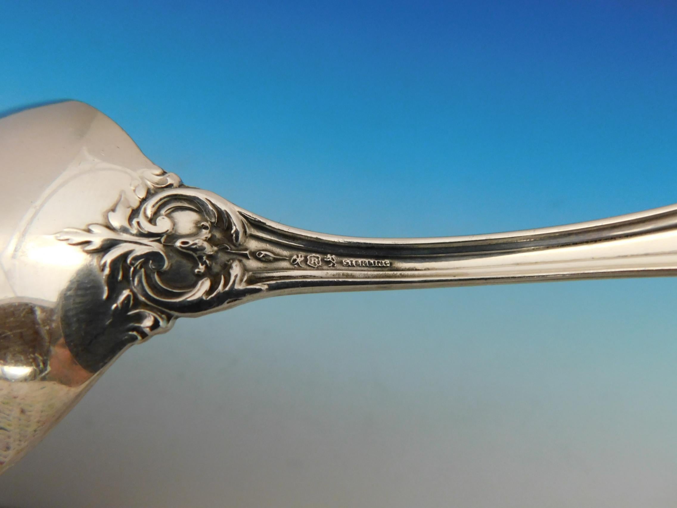 Early 20th Century Francis I by Reed & Barton Sterling Silver Gumbo Spoon Old Mark 7