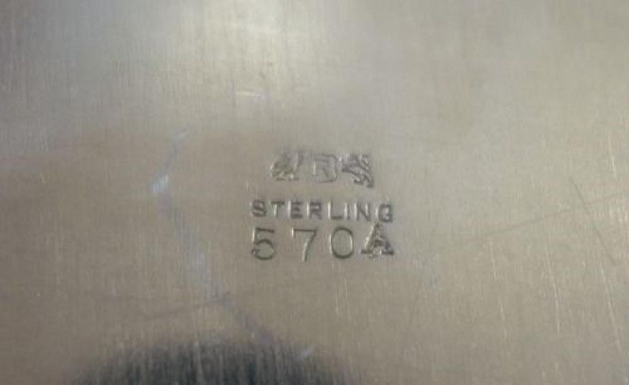 20th Century Francis i by Reed & Barton Sterling Silver Serving Tray Round #570A