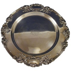 Francis i by Reed & Barton Sterling Silver Serving Tray Round #570A