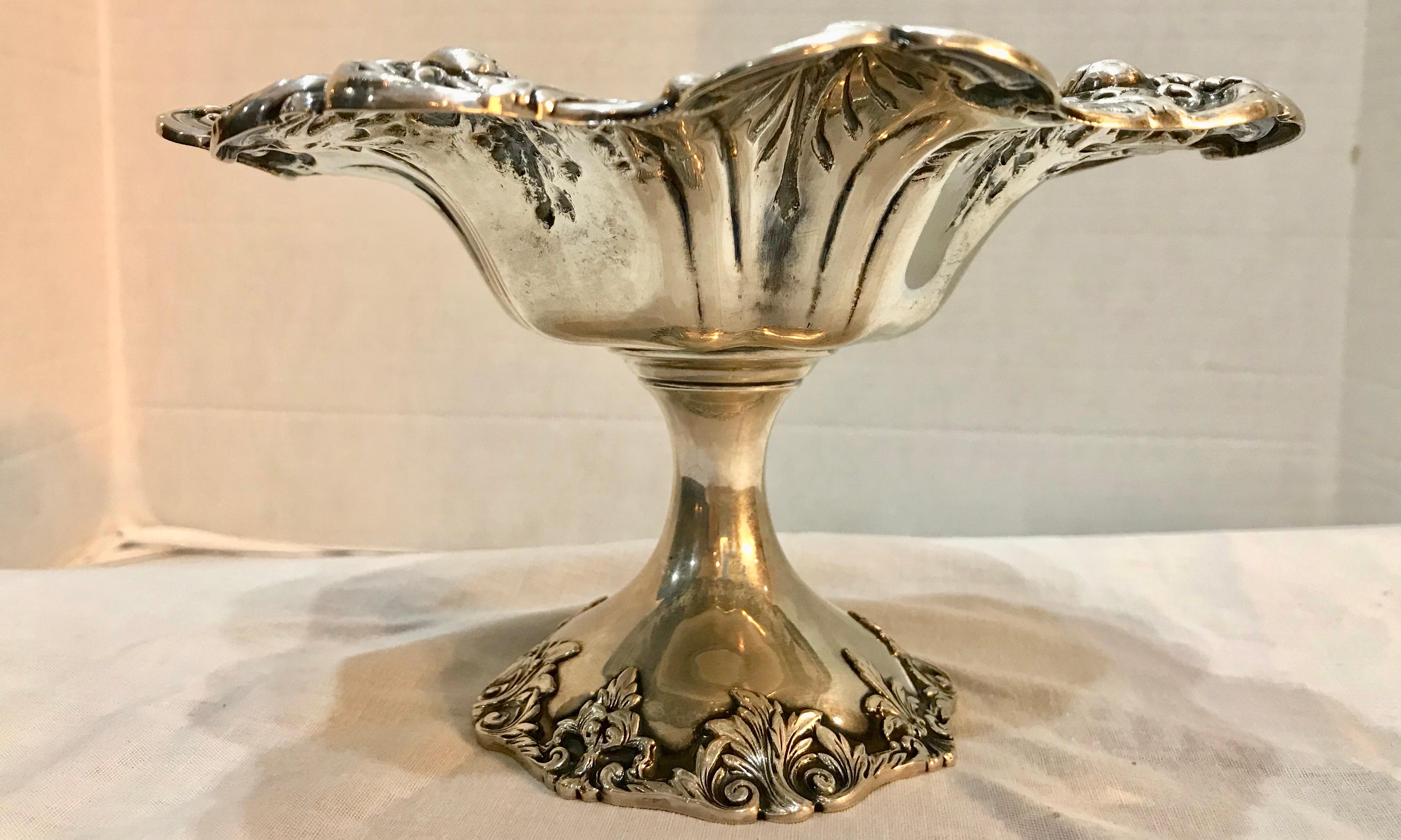 Francis I Pattern Sterling Silver Compote In Good Condition In West Palm Beach, FL