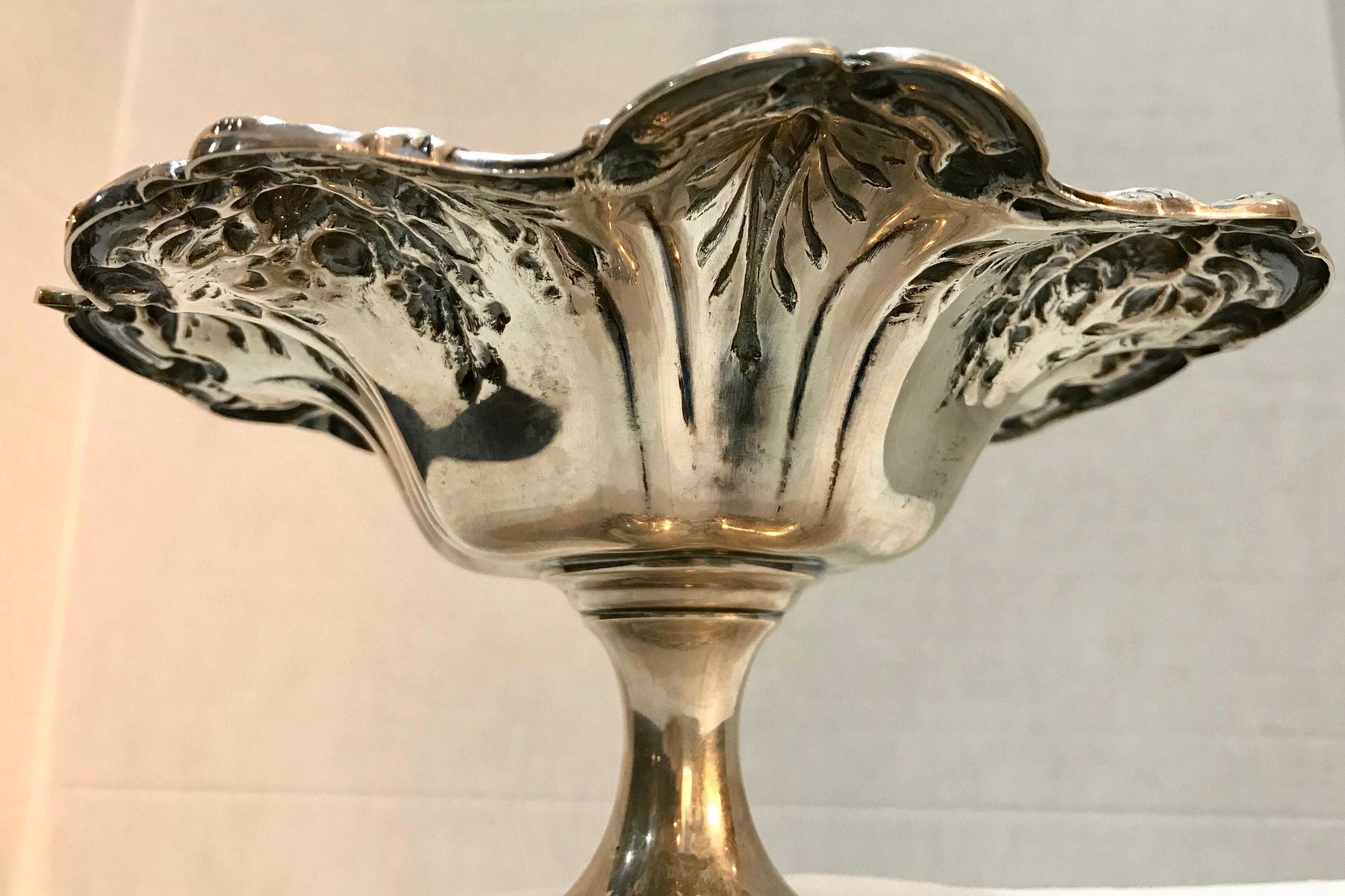 Mid-20th Century Francis I Pattern Sterling Silver Compote